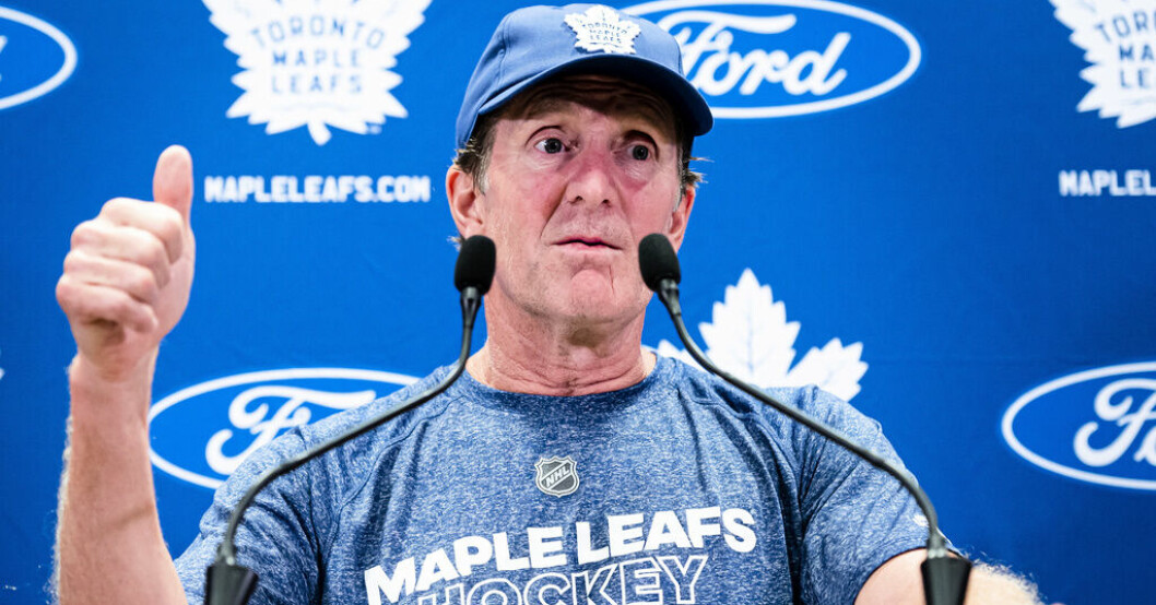 Mike Babcock. Arkivbild. Babcock tillbaka – tar över Columbus