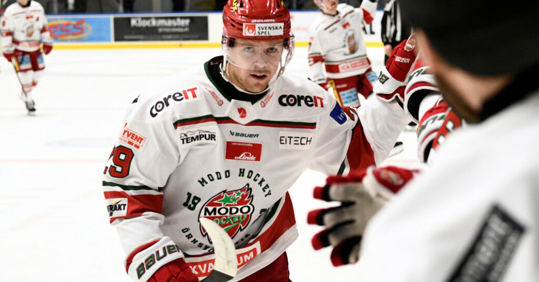 Mikkel Aagaard och hans Modo är tillbaka i serieledning. Arkivbild. Modo vände – tillbaka i serieledning