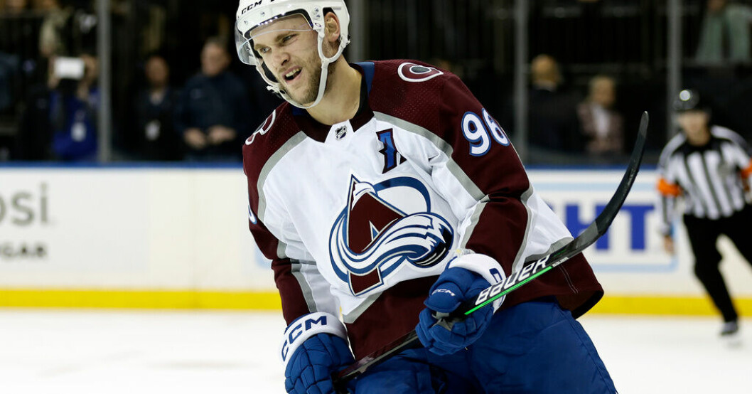 Mikko Rantanen förstärker Finland i hockey-VM på hemmaplan. Arkivbild. Finlands glädje: Dubbla NHL-stjärnor till hemma-VM