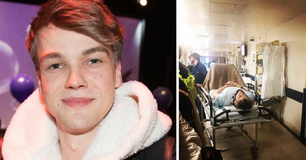 Mikolas Josef svårt skadad i Eurovision Song Contest – 22-åringen akut till sjukhus