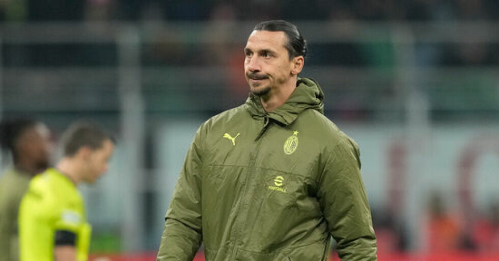 Milans Zlatan Ibrahimovic. Arkivbild. Ibrahimovic startar – blir historisk i Milan