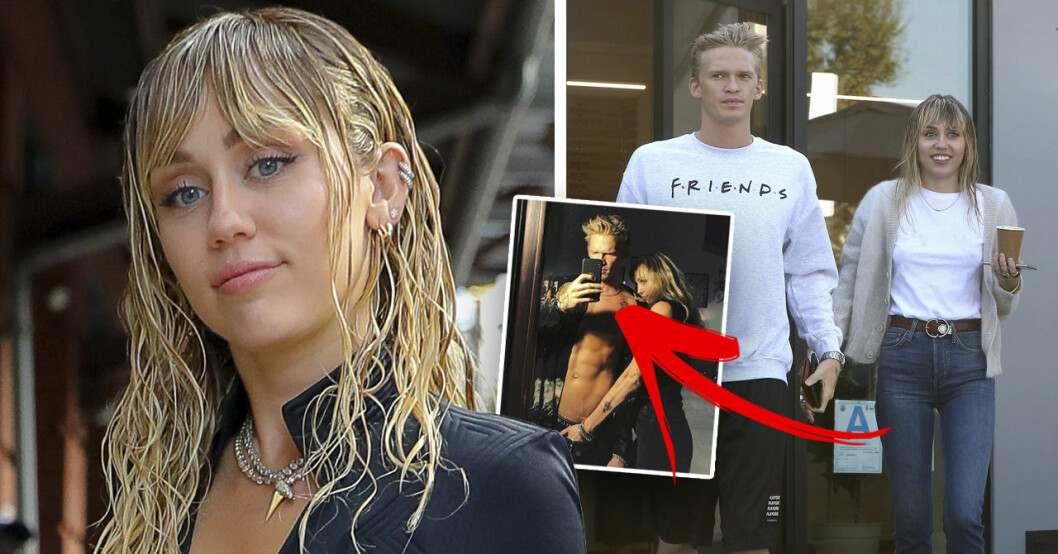 Miley Cyrus kärlekstatuering med nya pojkvännen Cody Simpson.