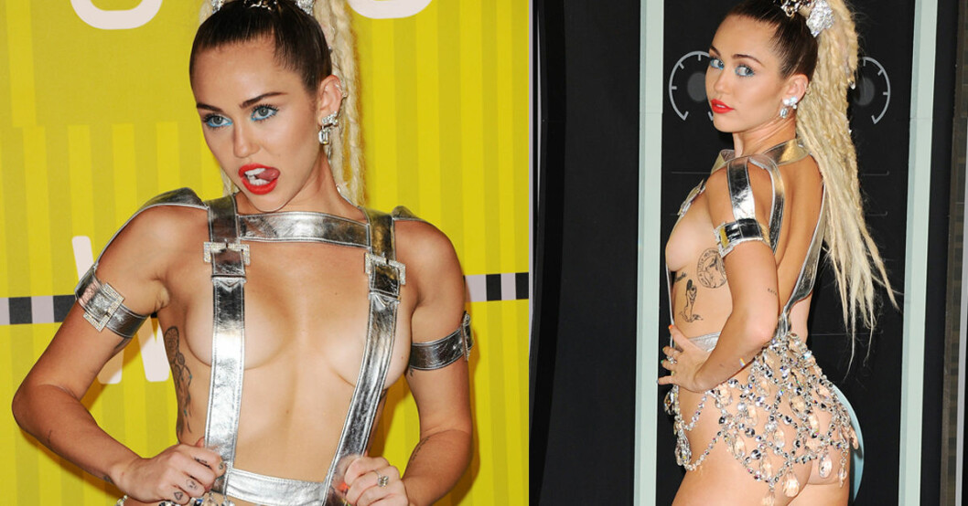 Vad har du på dig, Miley Cyrus? Se kändisarnas outfits från VMA-galan