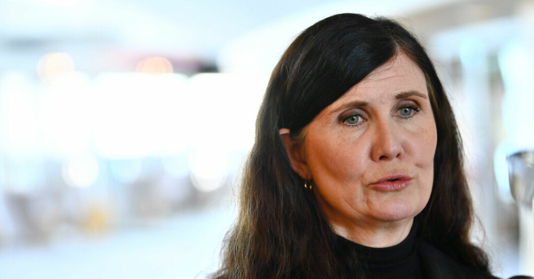 Miljöpartiets språkrör Märta Stenevi. Arkivbild. Stenevi (MP): "Ett dubbelt svek"