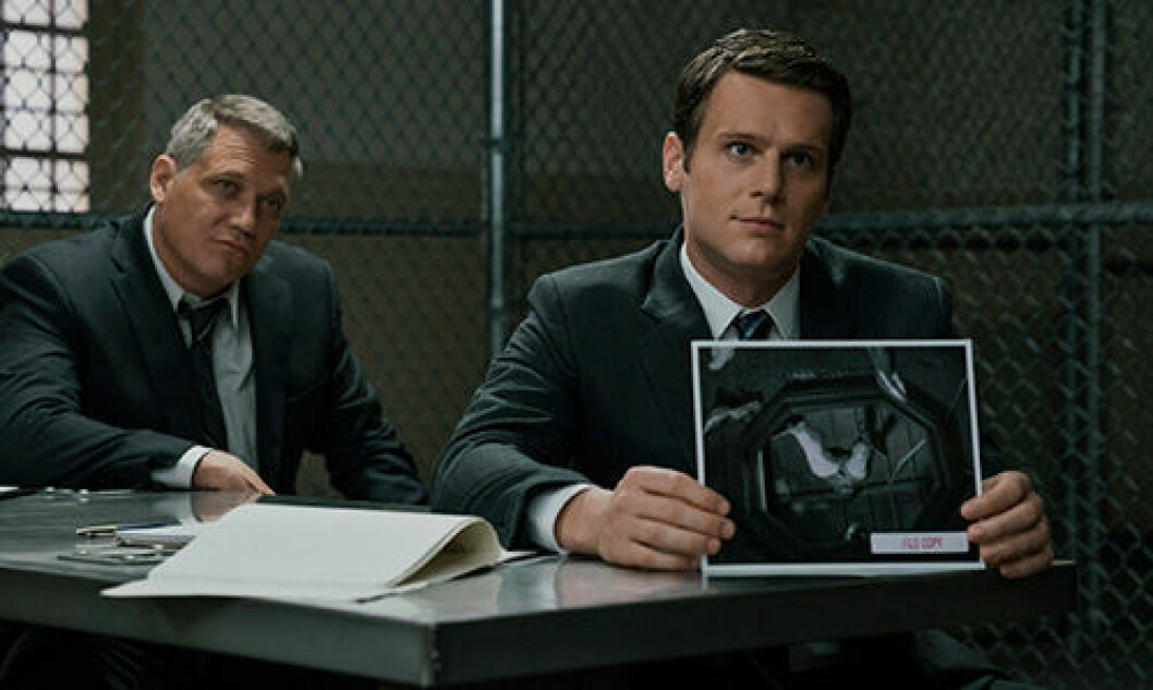 En bild ur tv-serien Mindhunter, som kommer tillbaka till Netflix med en andra säsong unger 2019.