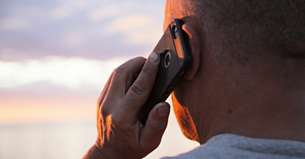Minskat prat i mobilen. Trendbrott - minskat prat i mobilen