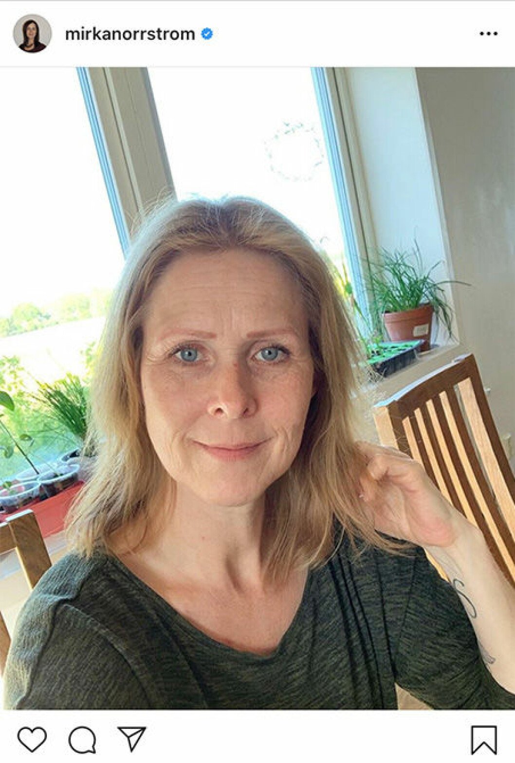 Mirka Norrström från Familjen annorlunda. Mirka Norrström från Familjen annorlunda