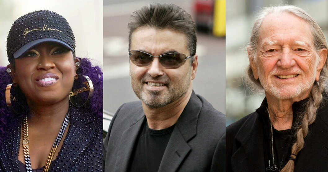 Missy Elliott, George Michael och Willie Nelson får ta plats i Rock & Rall Hall of fame. George Michael invald i rockens Hall of Fame