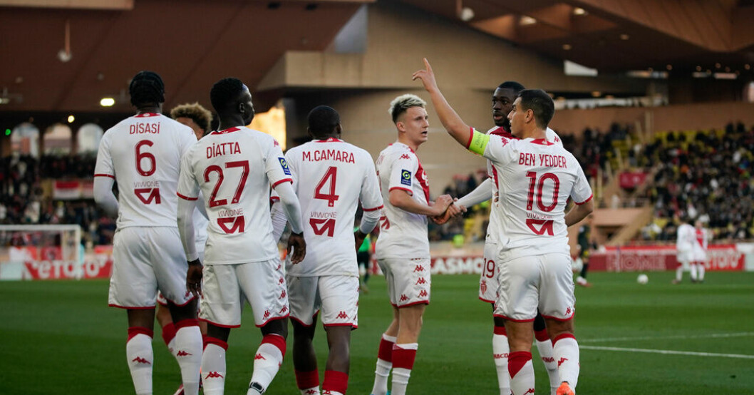 Monaco besegrade PSG. PSG utan Messi och Mbappé förlorade toppmatchen