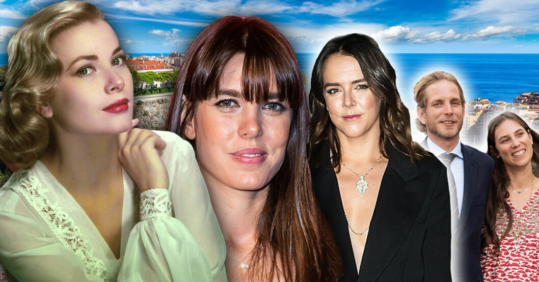 Grace Kelly, Charlotte Casiraghi, Pauline Decreut
