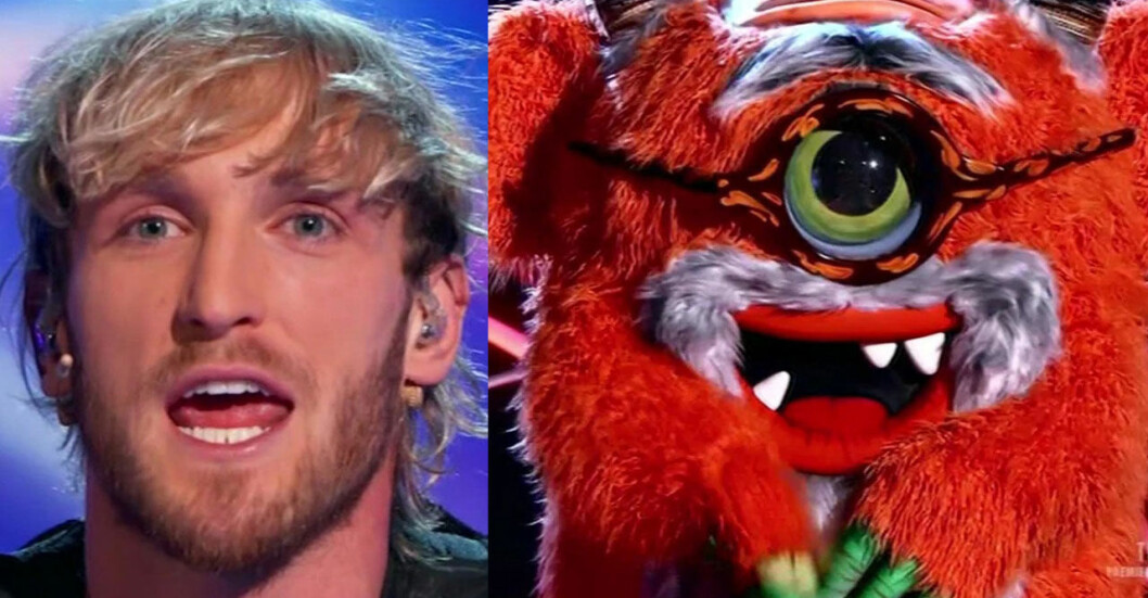 Logan Paul i Masked Singer USA 2021.
