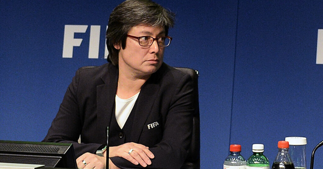 Moya Dodd kritiserar Gianni Infantino. Arkivbild. Går till attack efter Infantinos hot: "Upprörande"