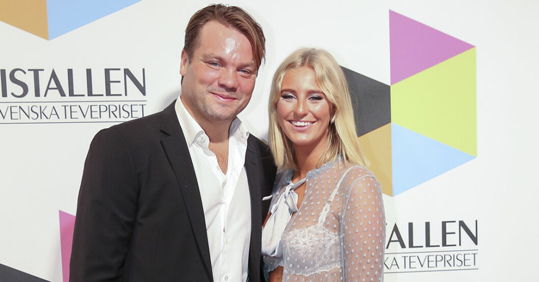Penny Parnevik och Douglas Murray. Dogulas Murray och Penny Parnevik