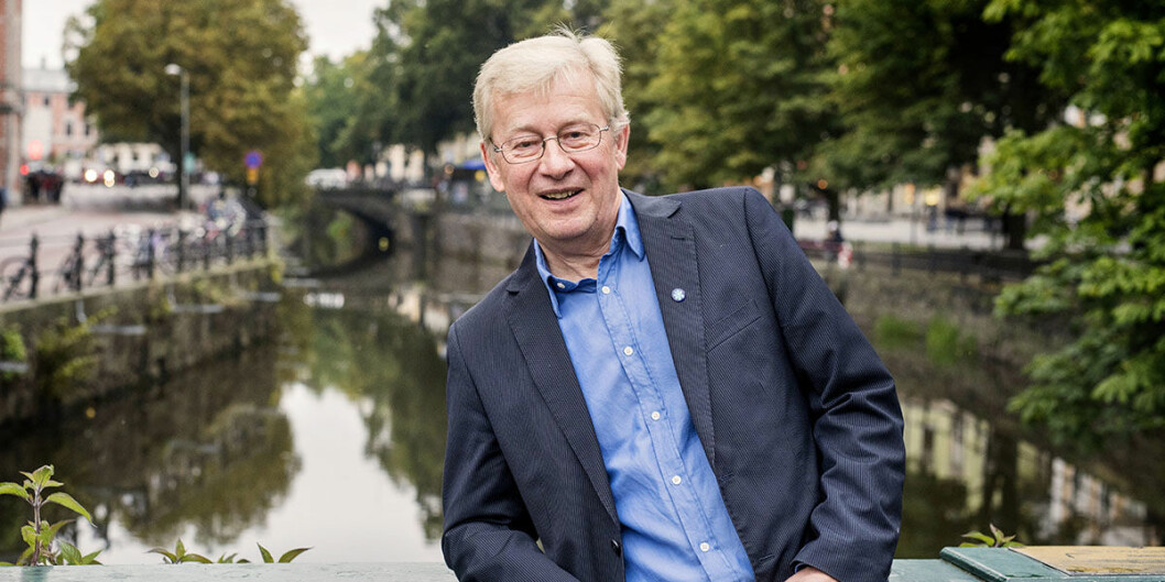 Naken-Janne, fast med kläder på. Jan O Johansson, mer känd som ”Naken-Janne” har blivit SD-politiker.