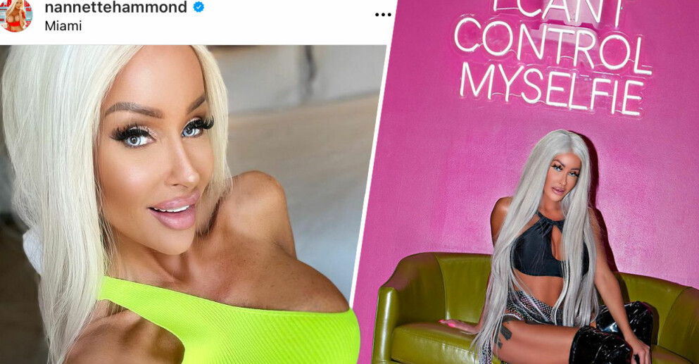 Nannette Hammonds har sju barn och är besatt av se ut som den populära Barbie-dockan. Nannette Hammonds har sju barn och är besatt av se ut som den populära Barbie-dockan.