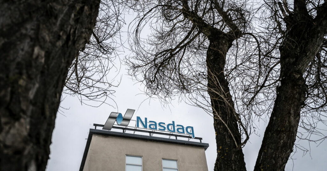 Nasdaq i Frihamnen i Stockholm. Arkivbild. Stockholmsbörsen på minus – Sinch rasar
