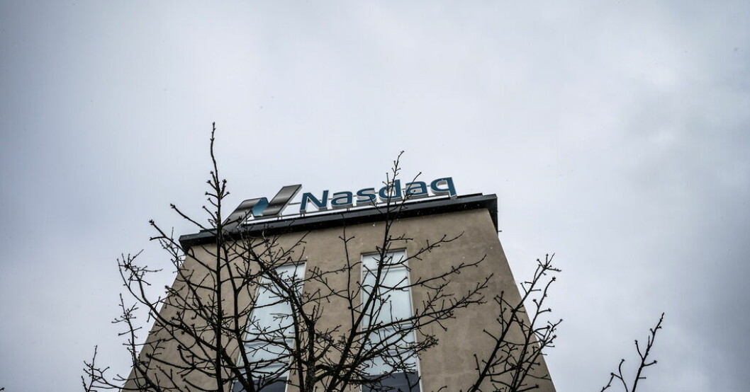 Nasdaq i Frihamnen i Stockholm. Arkivbild. Stockholmsbörsen tog helg med minus