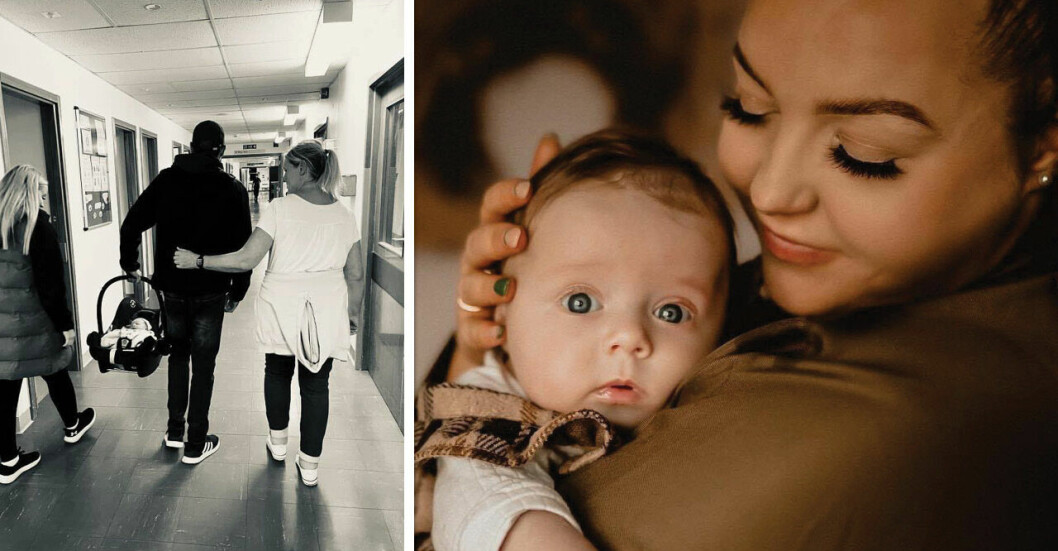 Nathalie, 25, låg i koma – samtidigt som hon födde sitt första barn