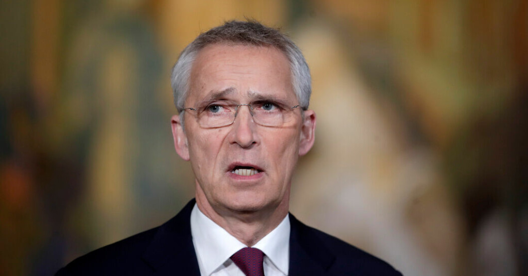 Natos generalsekreterare Jens Stoltenberg. Arkivbild. Stoltenberg ska träffa Erdogan i Turkiet