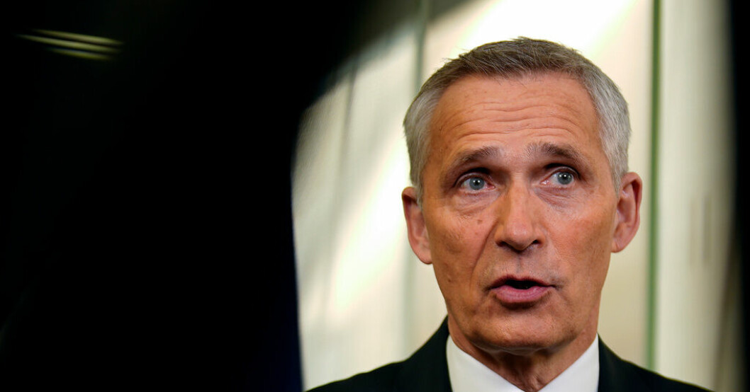 Natos generalsekreterare Jens Stoltenberg. Arkivbild. Uppgift: Alla Natoländer ber Stoltenberg bli kvar