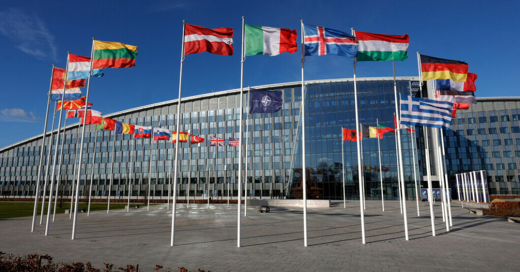 Natos högkvarter i Bryssel. Bilden är från februari 2022. Det här behöver du veta om Nato