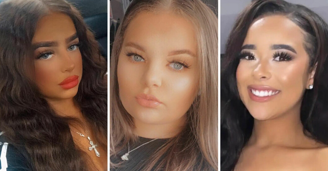 Sophie Russon, 20, Darcy Ross, 21 och Eve Smith, 21. Bara den förstnämnde överlevde.