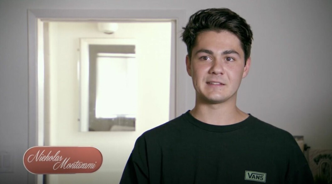 Nicholas Montazami har vuxit upp! Nicholas Montazami