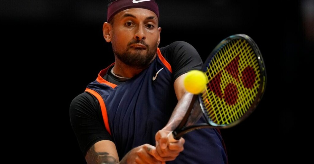 Nick Kyrgios är fortfarande inte redo för comeback på tennisbanan. Arkivbild. Nytt bakslag för Kyrgios – missar Franska