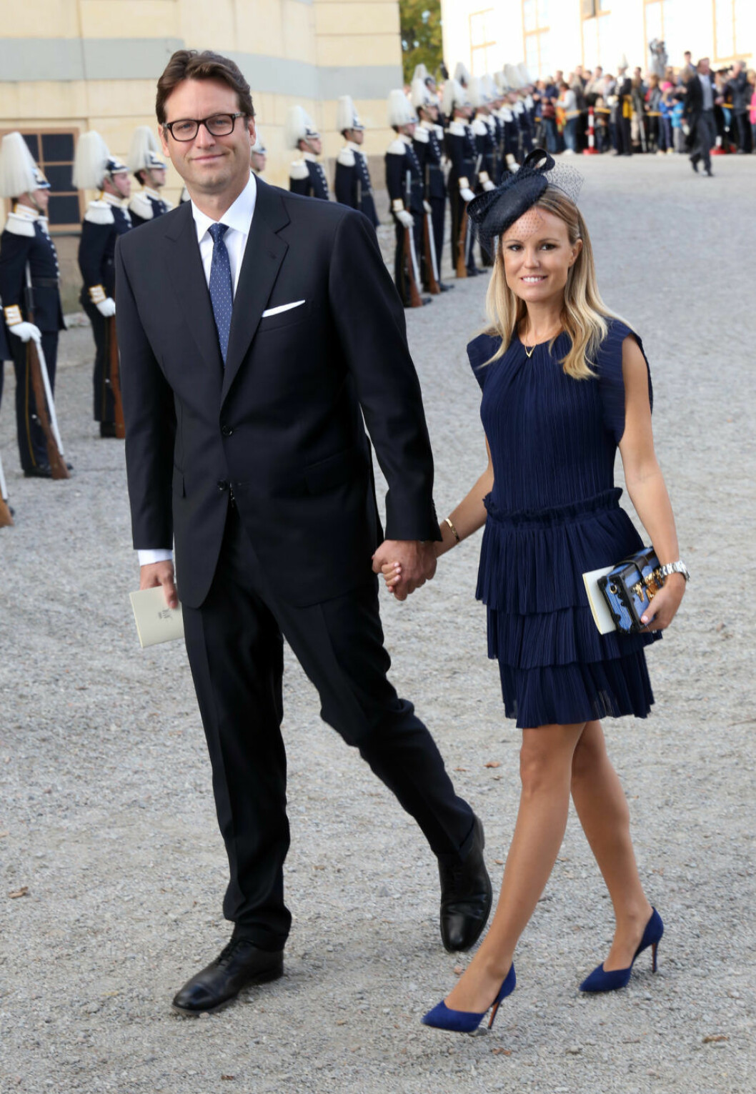 Nick Zijlstra med Sofi Fahrman i Sverige på kungligt dop. Nick Zijlstra med Sofi Fahrman i Sverige på kungligt dop.