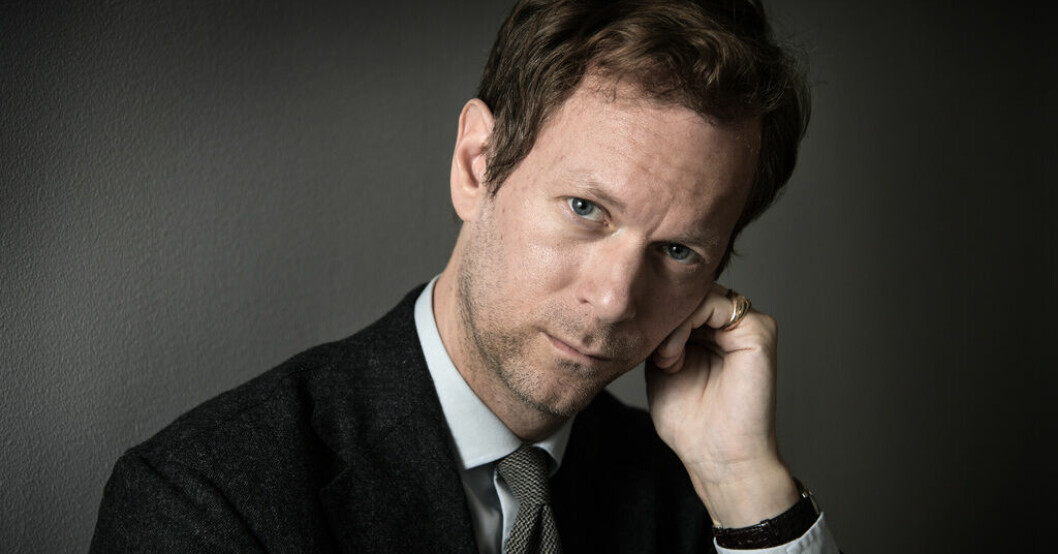 Niklas Natt och Dag inleder en ny romansvit med boken "Ödet och hoppet". Arkivbild. Natt och Dag skriver ny romansvit