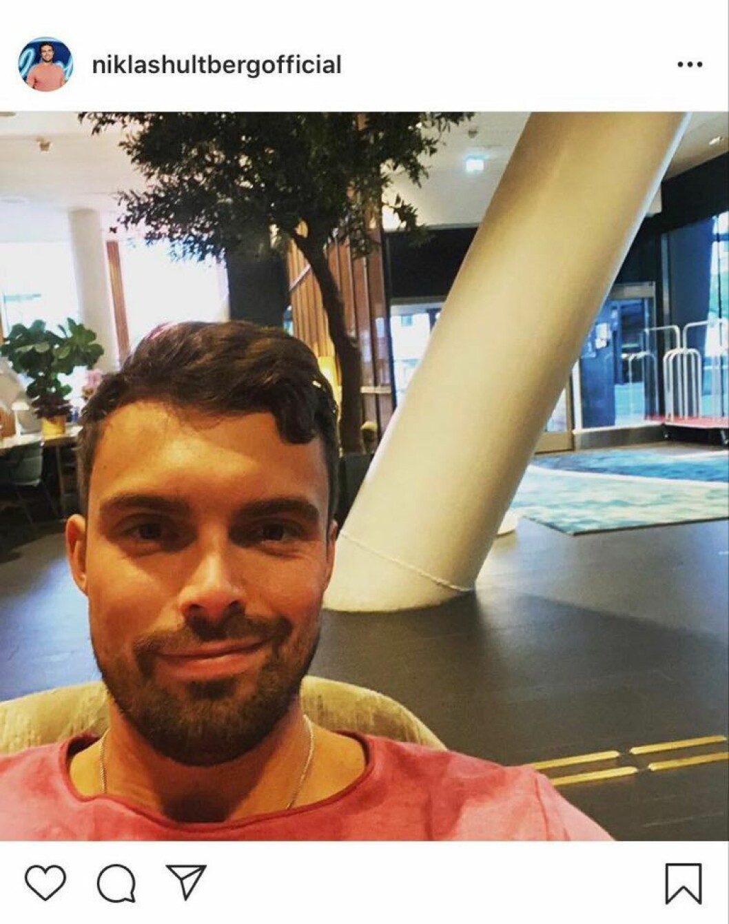FOTO: Instagram Niklas Hultberg