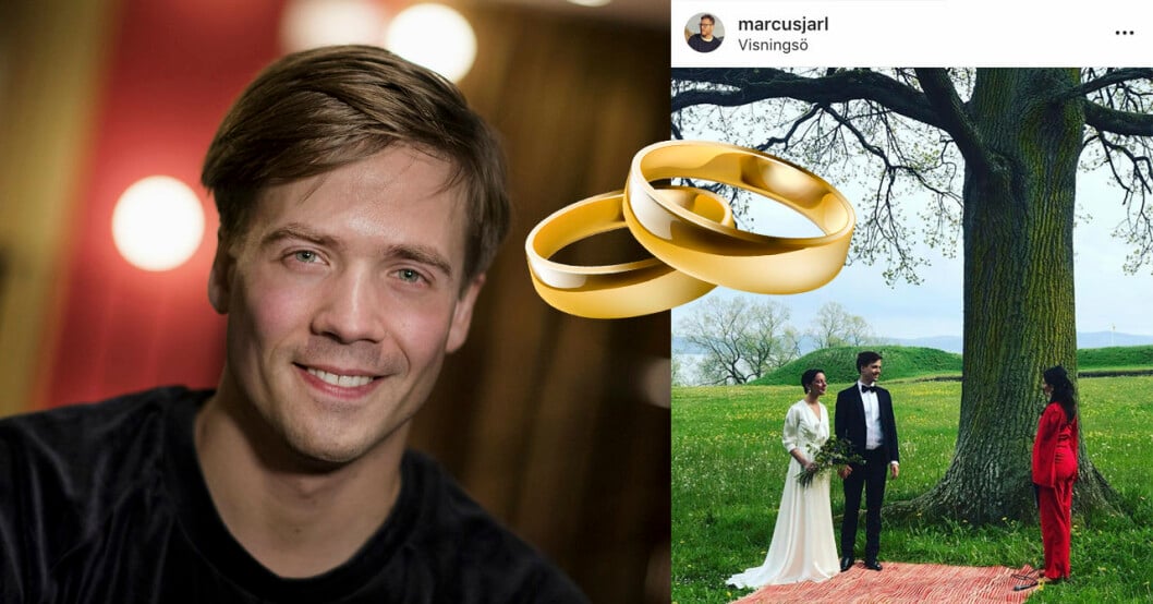 Nils ”Väder-Nils” Holmqvist gifter sig