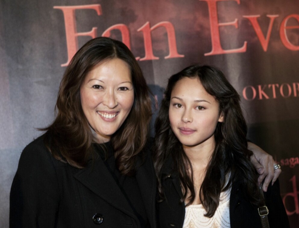 Lena och Nim på event 2011. Lena Sundström och Nim på Twilight-event