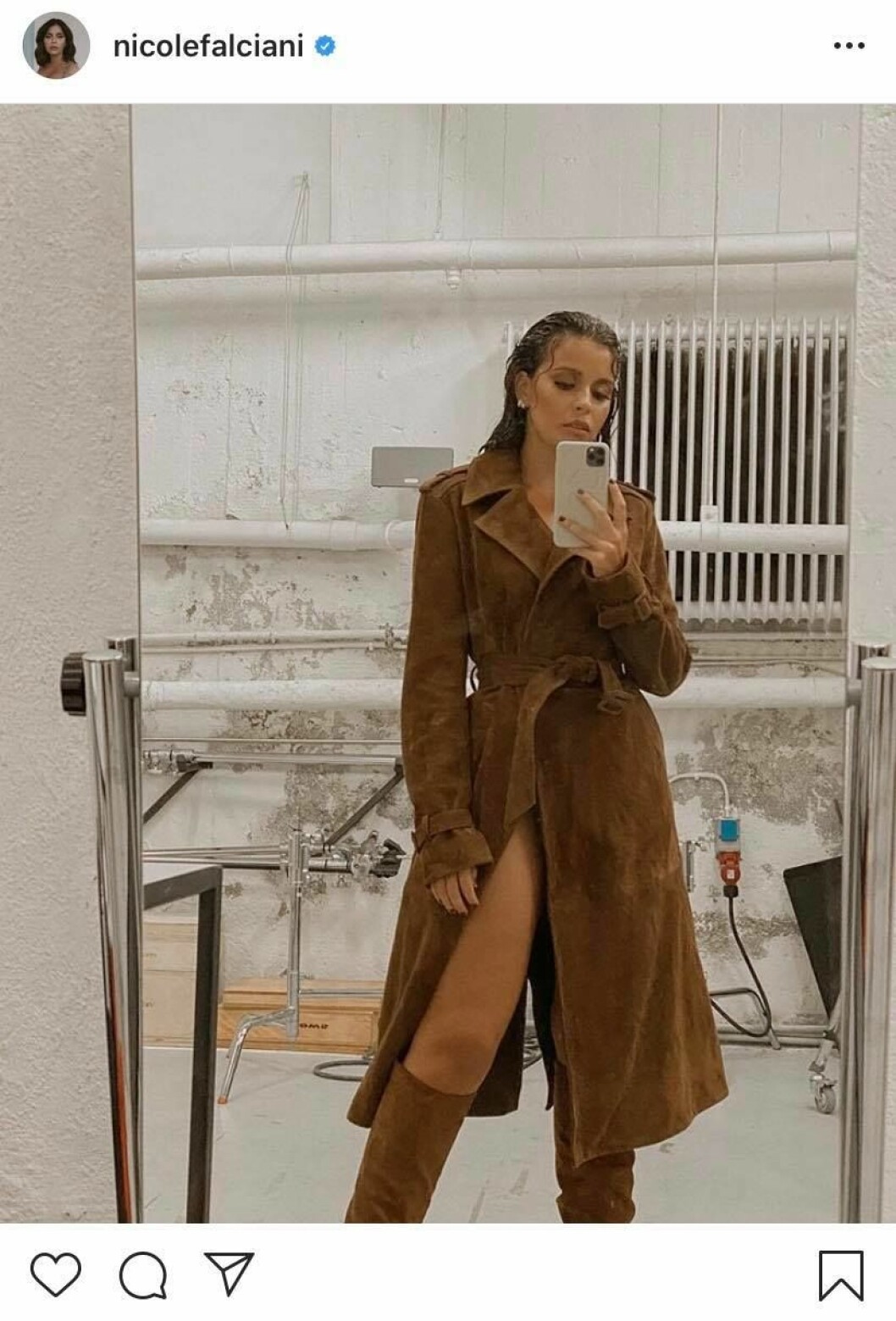 FOTO: Instagram Nicole Falciani på photoshoot