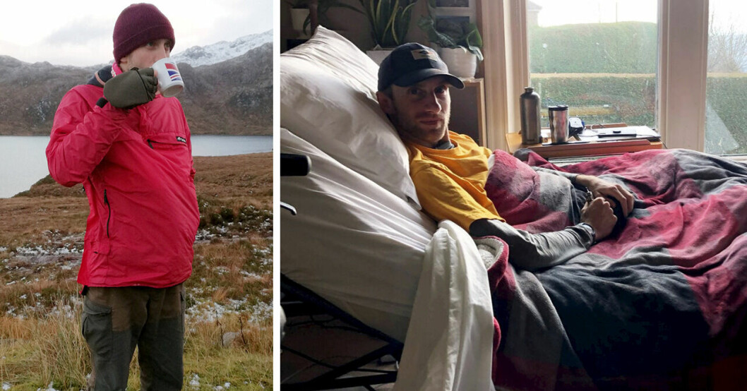 33-åriga Noah tvingades flytta hem efter att han fått borrelia – behöver hjälp med allting.