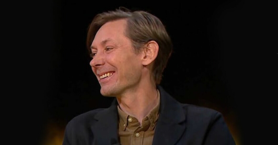 Martin Westergren är Nooshis sambo och har inte synts till mycket i offentligheten.