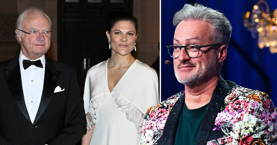 KUNG CARL GUSTAF, KRONPRINSESSAN VICTORIA, TONY IRVING