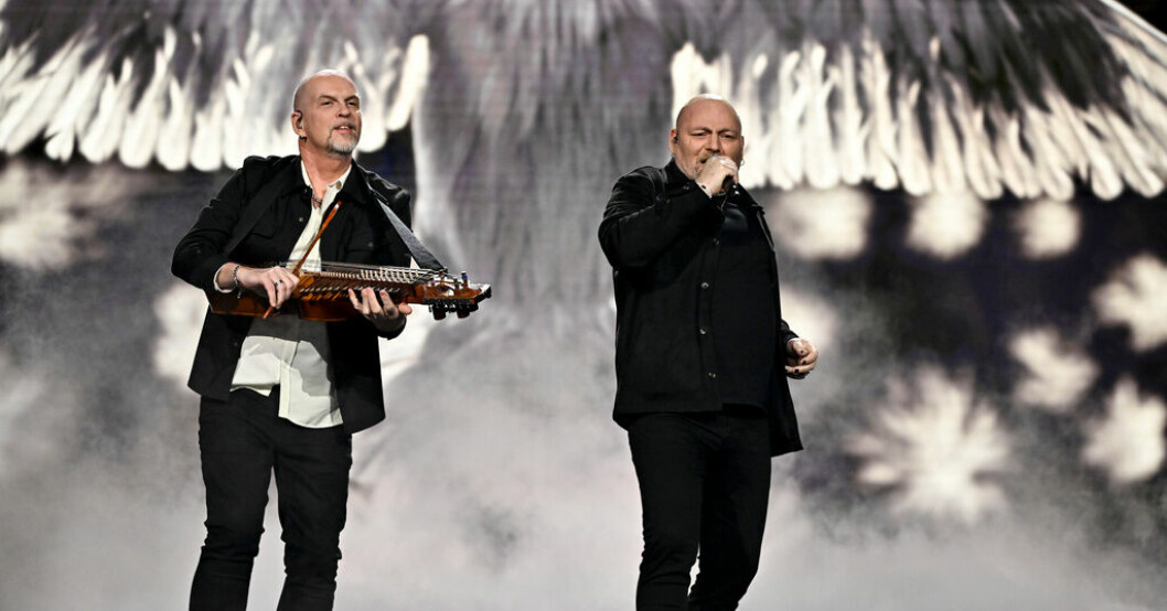 Nordman med bidraget "Släpp alla sorger" tävlar i Melodifestivalen. Nordman: Vi har fått nya fans som busringer