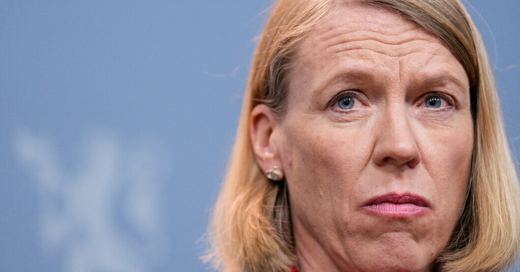 Norges utrikesminister Anniken Huitfeldt. Arkivbild. Tre norska diplomater evakuerade