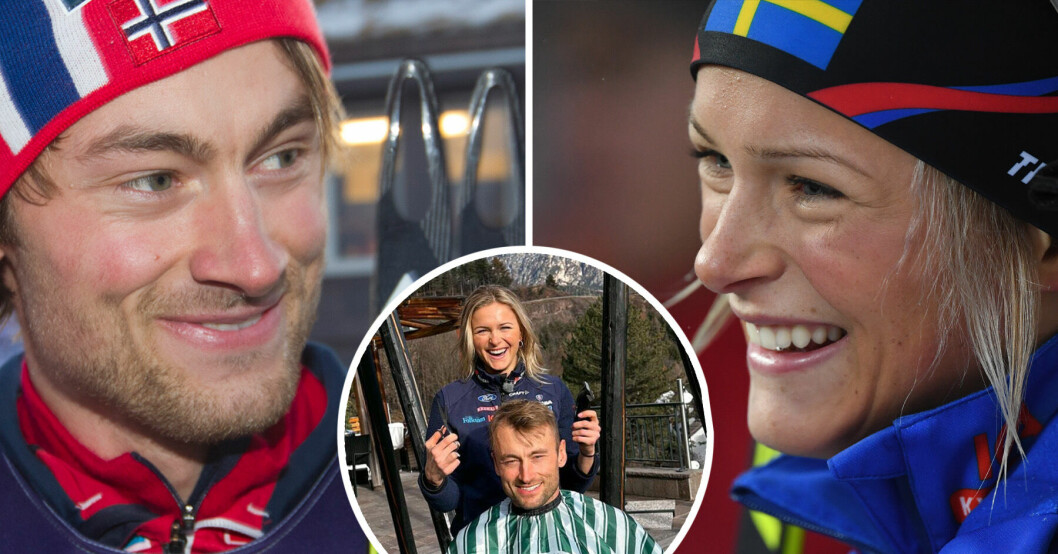 Frida Karlssons avtryck på Petter Northug uppskattades inte