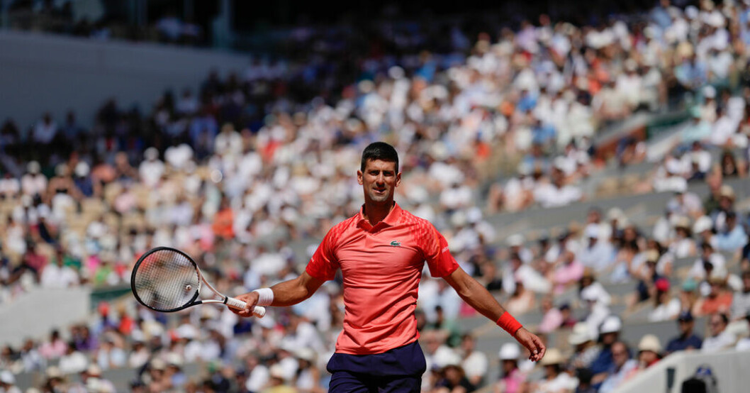 Novak Djokovic är klar för kvartsfinal i Paris. Fy 17 vad bra, Djokovic