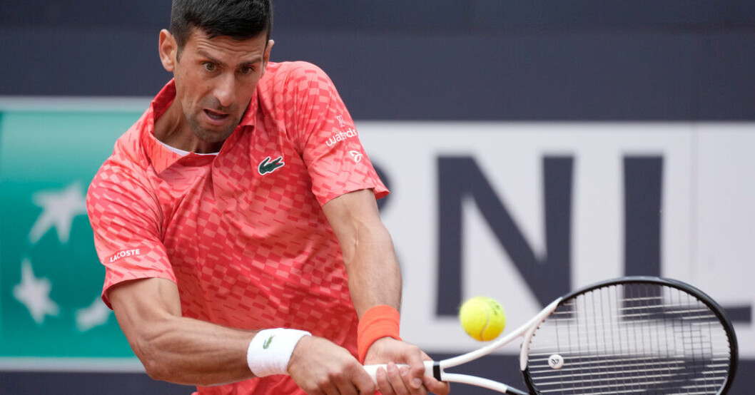 Novak Djokovic besegrade britten Cameron Norrie i två raka set. Djokovic rasande: "Inte sportsligt beteende"