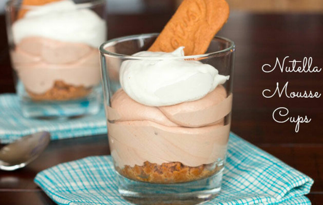 Källa: <a href="http://dinnersdishesanddesserts.com/nutella-mousse-cups/" target="_blank">dinnersdishesanddesserts.com</a> nutella_mat_recept_15