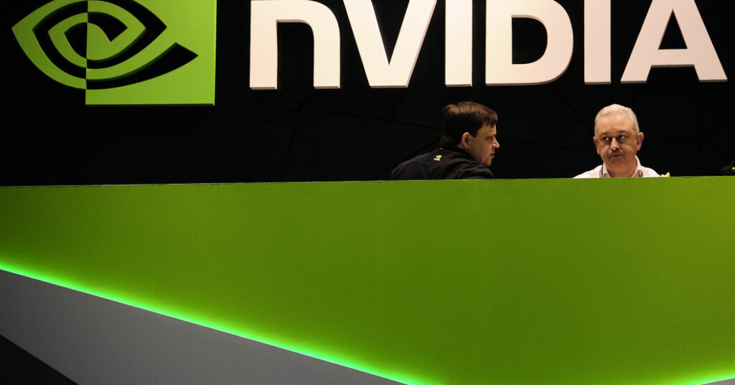 Nvidias aktie rusar efter att kvartalsrapporten släppts på onsdagen. Arkivbild. Nvidia rusar efter glädjerapport