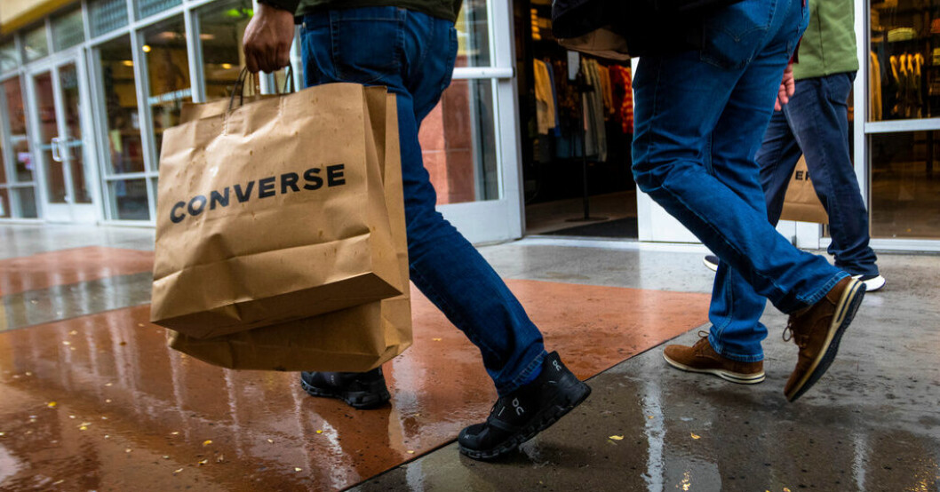 Nya inflationssiffror från USA. Arkivbild. Tummen upp för lägre USA-inflation