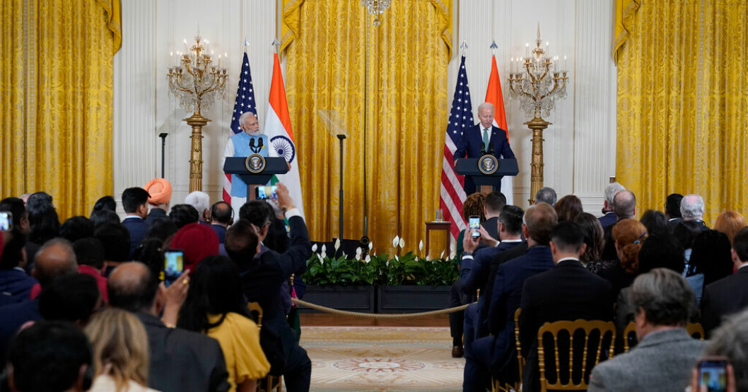 Nya satsningar på industriell tillverkning och samarbeten inom försvaret och rymden presenterades. Biden: "Relationen är starkare än någonsin"