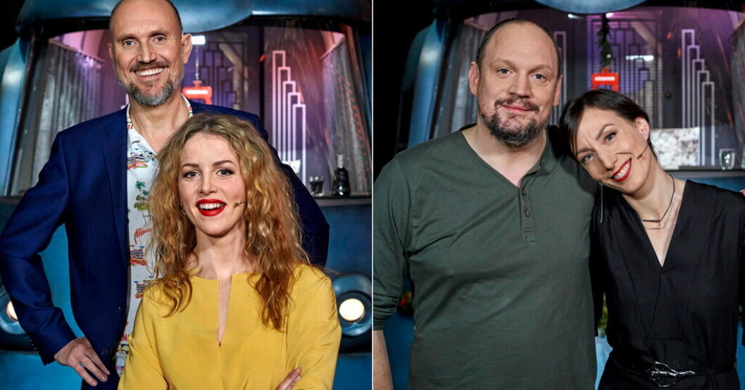 Nykomlingarna Fritte Fritzson och Marie Agerhäll möter mästarna Jonatan Unge och Cecilia Düringer i finalen i "På spåret". "Rädd för att förlora" finalen i "På spåret"
