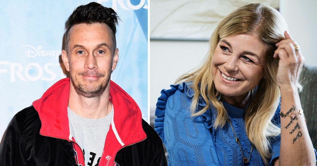 Ola Forssmed och Pernilla Wahlgren