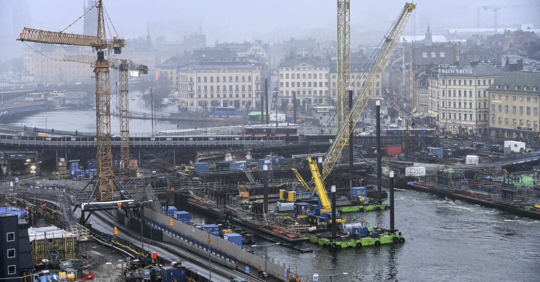 Ombyggnationen av Slussen fördyras på nytt. Arkivbilden Ännu dyrare nota för Slussen – 21 miljarder