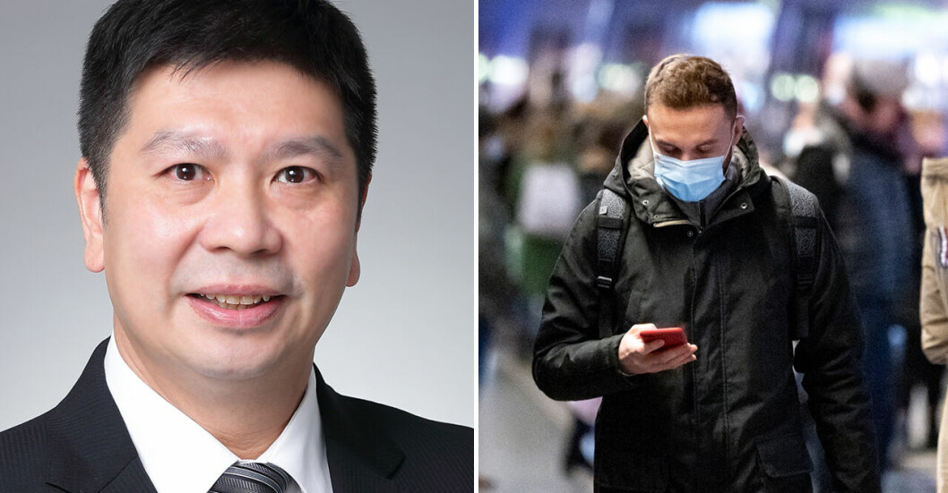<strong>Forskaren Michael Chan Chi-wai säger att hotet från omikron är tydligt.</strong> Professor Michael Chan Chi-wai.